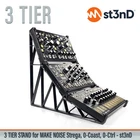 Triple Stand For Make Noise 0-COAST / 0-CTRL Strega (20 45 65 ) New. Price: $80.72.