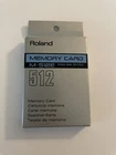 Roland M-512E Memory Card With Box Instructions Used. Price: $129.99.