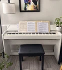 Roland 88-KEY Digital Home Piano White Full-size 3 Pedals Bench & Sheet Music Used. Price: $600.00.