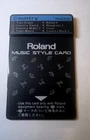 Roland Music Style Card TN-SC2-03 Country Used. Price: $27.99.