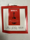 Daddario Prelude Violin Strings Set J810 4/4 Medium New. Price: $21.75.