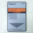 Roland M-256E Memory Card 32KB Ram For M-128D / M-256D Tested Used. Price: $146.54.