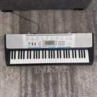 Casio LK-220 Lighted Keyboard 110 Song Bank, Synth Action, Tested W/ Charger Used. Price: $119.99.