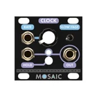 Mosaic Clock Eurorack Synth Module, Black New. Price: $99.00.