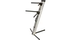 Ultimate Support Apex AX-48 Pro Two Tier Silver Keyboard Stand New. Price: $229.99.