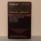 Roland U-110 Sound Library Ethnic Memory Card SN-U110-03 Pcm Data Rom Japan Used. Price: $93.60.