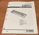 Yamaha CS01 Ii Synthesizer Service Manual Open. Price: $22.50.