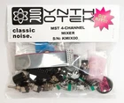 Mst 4-CHANNEL Audio / Cv Mixer Diy Kit Eurorack Module By Synthrotek New. Price: $55.00.