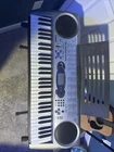 Casio Digital Keyboard LK-43 Lighted Keys Teaching System 61 Includes Stand Used. Price: $85.00.
