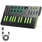 Donner DMK25 Pro Midi Keyboard Controller Usb Oled 8 Drum Pads Green New. Price: $109.99.