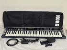 Korg X50-61 Music Synthesizer 61-KEY Keyboard W/ Case Pedal Power Adapter Tested Used. Price: $439.80.
