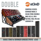 Double Stand For Behringer 70HP/80HP Eurorack Case Synths New. Price: $43.12.