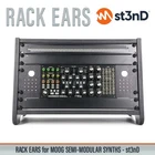 Rack Ears For Moog Semi-modular Synths With Patch Cable Holder New. Price: $48.65.