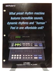 Roland CR-80 Human Rhythm Player Vtg 1990 Machine Bi Fold Brochure Vg! Used. Price: $22.00.
