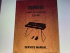 Yamaha CS-60 Service Manual Digital Good. Price: $6.00.