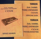 Yamaha CS-70M Synthesizer Service Manual, Servicing Guide & Troubleshooting New. Price: $46.00.