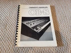 Original Vintage Oberheim OB-8 Synthesizer Owners Manual. Price: $59.99.