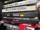 Korg M1 61 Workstation Synthesizer, Piano/vintage Keyboard //armens// Used. Price: $1299.00.
