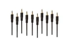 10X Shock Electronix 50CM - 19" 3.5MM Mono 1/8" Eurorack Patch Cv Trigger Cable Brand. Price: $19.88.