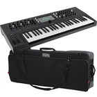 Waldorf Iridium Keyboard Digital Polyphonic Synthesizer Carry Bag Kit New. Price: $4409.99.