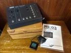 Korg MS-03 Signal Processor Ms-series W/ Box Used. Price: $600.00.