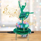 Mioyoow Diy Rotating Ballerina Music Box Soldering Kit, Rgb Led Ballet Small New. Price: $22.06.