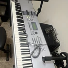 Yamaha Motif ES8 88-KEY Weighted Keyboard Synthesizer Display, Effects Used. Price: $1000.00.