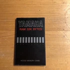 Yamaha MCD32 Memory Card Ram With Fresh Battery, Tested Used. Price: $100.00.
