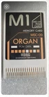 Korg Organ Rom Card MSC-09 M1R Synthesizer. Good Working Condition Used. Price: $99.00.