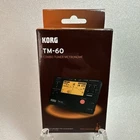 Korg TM-60 Combo Tuner Metronome Black New Open. Price: $39.95.