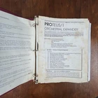 Vintage E-mu/proteus 1 Technical Manual Unspecified. Price: $35.00.