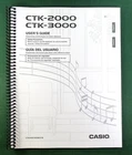 Casio CTK-2000 Instruction Manual: 46 Pages Coil Bound & Protective Covers! Brand. Price: $17.95.