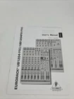 Behringer Eurorack UB1204-PRO/UB1204FX-PRO User's Manual Version 1.0 March 2002 Good. Price: $19.95.