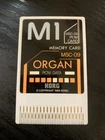 M1,T3,T2,T1 ( Rganos)korg M1R Card MSC-09 Organ Sounds Used. Price: $110.00.