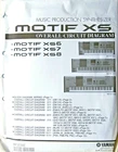 Yamaha Motif XS6 XS7 XS8 Synthesizer Original Overall Circuit Diagram Schematics Used. Price: $69.99.