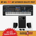 Yamaha GENOS2 Arranger Workstation Keyboard With GNS-MS01 Speaker System, New !!. Price: $6899.98.