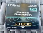 Roland SO-JD80-05 Brass Section Waveform Card JD-800/JD-990 Used. Price: $120.00.