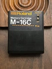 Roland M-16C Memory Cartridge For TR-909, 707, 727, MKS-10, 20, 30, JX-10, JX-8P Used. Price: $99.99.