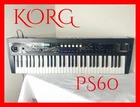 Korg PS60 Performance Synthesizer 61-KEY Music Electronic Keyboard Used Japan. Price: $398.11.