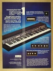1983 Korg EPS-1 Synthesizer Vintage Print Ad Unspecified. Price: $9.99.