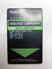 Roland Sound Library SN-U110-01 Pipe Organ & Harpsichord Pcm Data Rom For U-110. Price: $50.00.