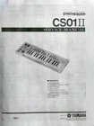Yamaha CS01 Ii Service Manual, Schematics, Parts Lists, Hard Copy Booklet. Used. Price: $18.99.