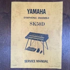 Vintage Yamaha SK50-D Service Manual Unspecified. Price: $25.00.