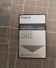 Roland M-256D Memory Card Used. Price: $75.00.