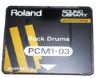 Rare Roland SO-PCM1-03 Rock Drums- Rom Card For Jd /jv Synthesizers Japan Used. Price: $92.00.
