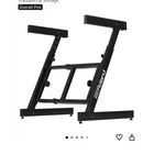 Roland KS-11Z Heavy-duty Z-stand Keyboard Black Foldable Height-adjustable New. Price: $127.74.