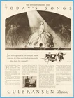1927 Gulbransen Grand Player Piano Today's Songs Music Vintage Print Ad Unspecified. Price: $11.99.