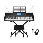 Technical Pro 61 Keys Electric Piano Learning Keyboard Bundle With Seat, Stan... New. Price: $300.04.