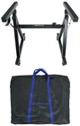 Rockville Z40W Z-style Keyboard Stand+wheels+bag Fits Yamaha PSRS975 New. Price: $67.95.