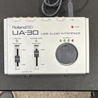 Roland UA-30 Usb Audio Interface Rca Line In/out Optical Desktop Used. Price: $50.00.